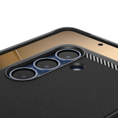 Spigen Rugged Armor Mag MagSafe Hülle für Samsung Galaxy S25 - Mattschwarz