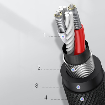 [B WARE] Ugreen AV190 Kabel AUX-Verlängerungskabel 3,5 mm Miniklinke 1 m