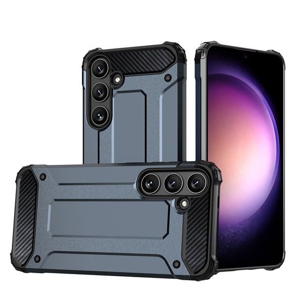 Hybrid Armor Case for Samsung Galaxy S25 Hybrid Armored Case - Black