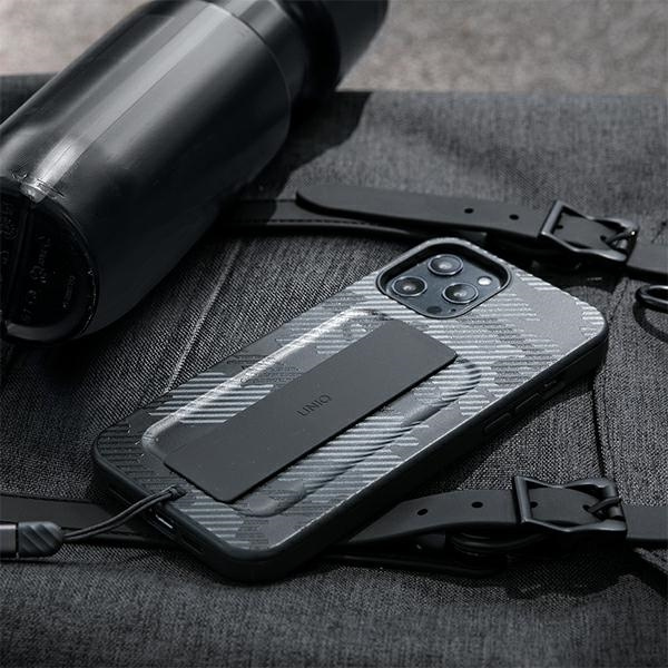 Uniq Heldro case for iPhone 12 / iPhone 12 Pro - black camouflage