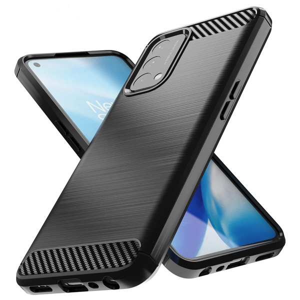 Карбоновий футляр Гнучкий чохол для OnePlus Nord N200 5G чорний